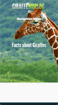 Mobile Screenshot of giraffeworlds.com